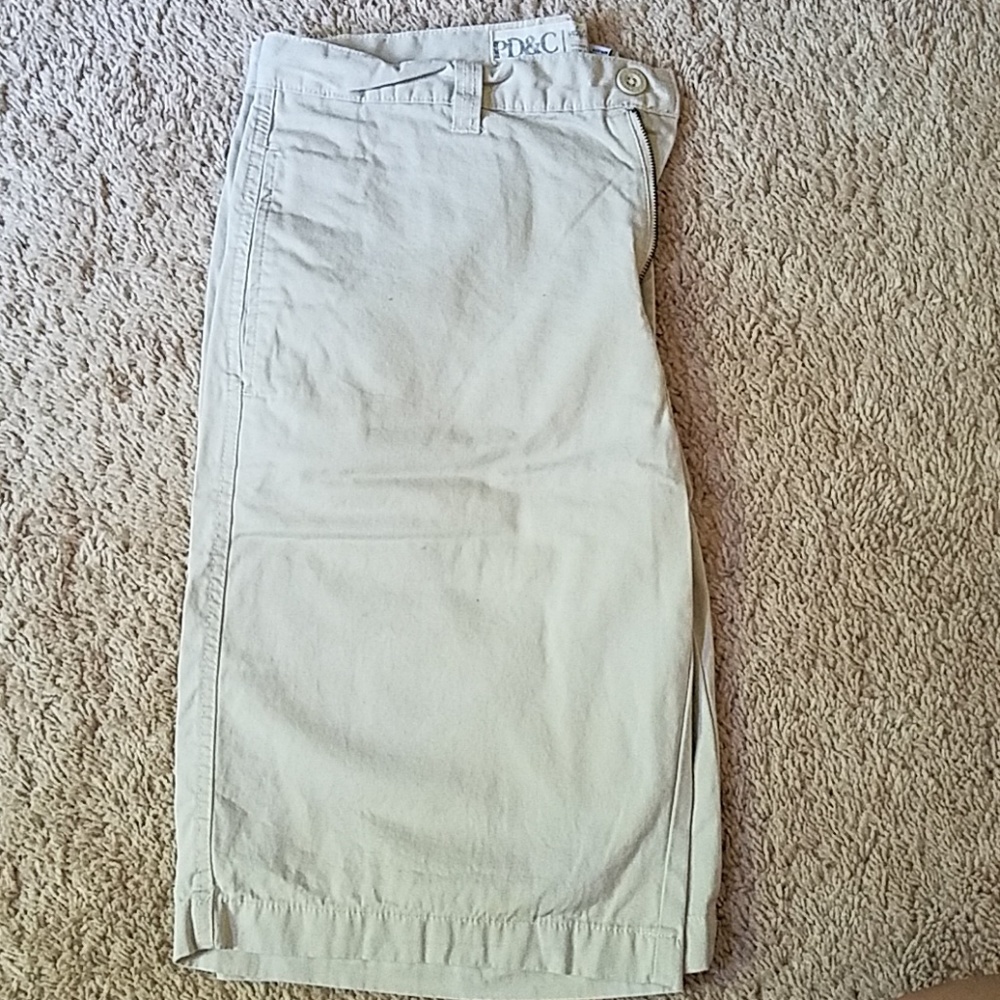 PD&C Mens Khaki Shorts